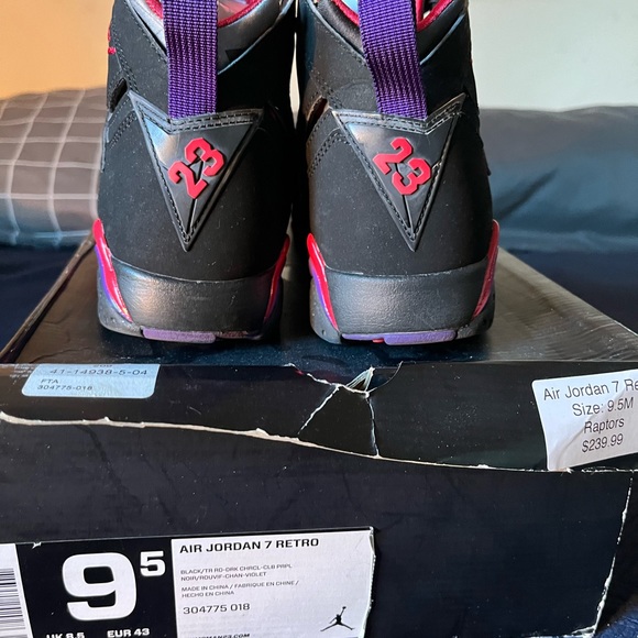 Jordan 7 Raptors - Picture 3 of 3